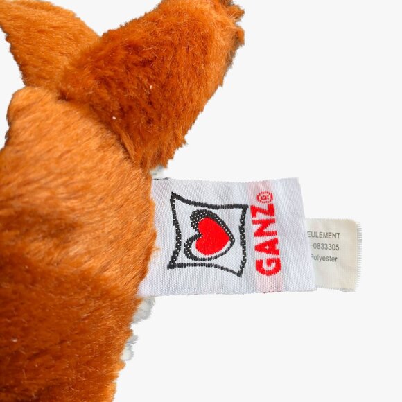 Gantz Webkins Beagle Plush HM141 Black Brown White Stuffed 2007 NO CODE - Picture 5 of 8